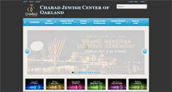 Desktop Screenshot of jewishoakland.org